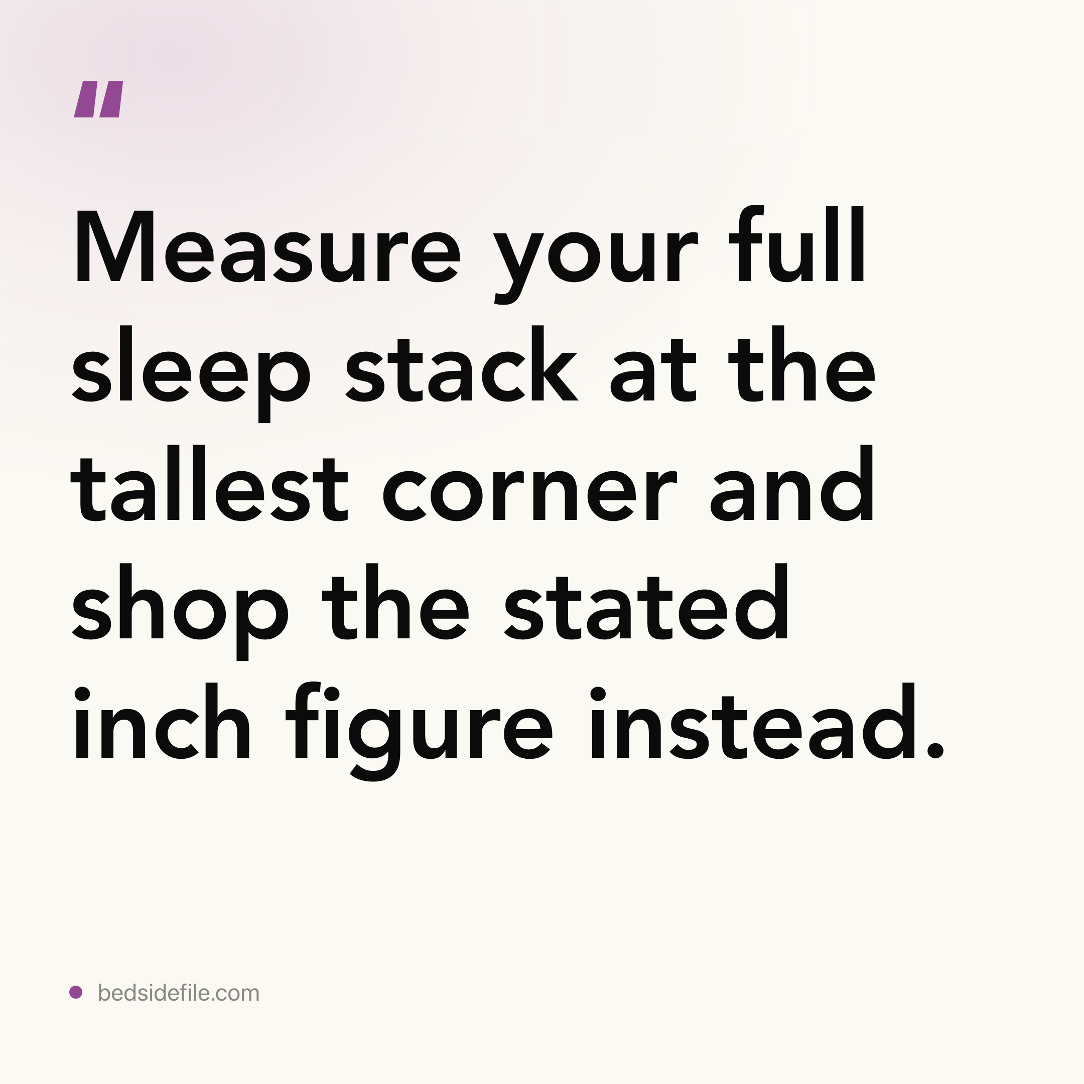 Deep Pocket Sheets: Four Sellers, Four Definitions